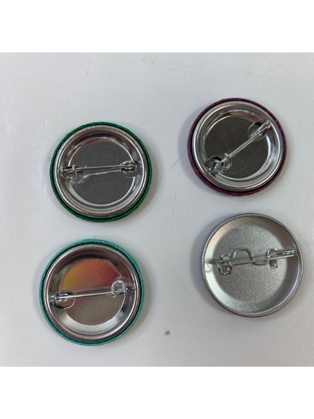 Set Of 8 Colorful eBay Pinback Buttons & Badges eBayana - Picture 6 of 7